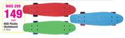 Hud Plastic Skateboard 75cm-Each
