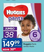 Huggies Pants Jumbo Packs-Per Pack