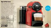 Nespresso Inissia With Aeroccino 900009580