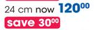 Clicks Home 24cm Aluminium Frying Pan-Each
