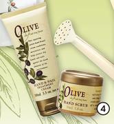 Olive De Provence Mini Hand Scrub & Hand Lotion Gift Pack