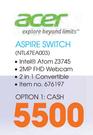 Acer Aspire Switch NTL47EA003