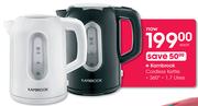 Kambrook Cordless Kettle-1.7Ltr Each