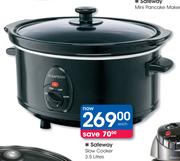 Safeway Slow Cooker-3.5Ltr Each