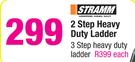 Stramm 2 Step Heavy Duty Ladder-Each
