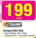 Stramm Compact Mini Safe-Each