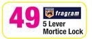 Fragram 5 Lever Mortice Lock