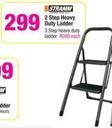 Stramm 2 Step Heavy Duty Ladder-Each