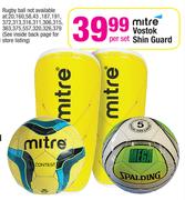 Mitre Vostok Shin Guard-Per Set