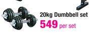 Trojan 20kg Dumbbell Set-Per Set