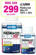 USN Phedra Cut Ultra XT-120's+30's Per Combo