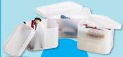 Clicks Plastic Stackable Cosmetic Or Jewellery Organisers Large Or 6 Division-Each