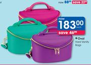 Oval Hard Vanity Bags-Each
