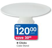 Clicks Cake Stand-Each