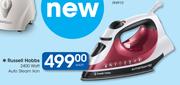 Russell Hobbs 2400 Watt Auto Steam Iron-Each