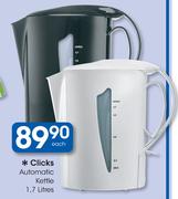 Clicks Automatic Kettle-1.7Ltr Each