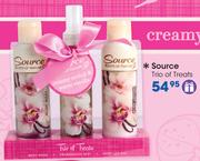 Source Trio Of Treats