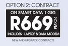 Lenovo i7 Notebook 59421362-On Smart Data 1 Gig