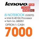 Lenovo i5 Notebook G5070