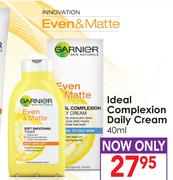 Garnier Ideal Even & Matte Complexion Daily Cream-40ml