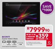 Sony Experia Tablet Z Black