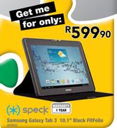 Samsung Galaxy Tab 3 10.1" Black Fitfolio