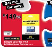 Samsung Galaxy Tab 3 10.1 Anti-Glare Screen Protector