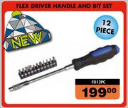 Autogear Flex Driver Handle And Bit Set-12 Piece