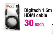 Digitech 1.5m HDMI Cable