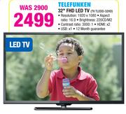 Telefunken 32" FHD LED TV TV TLEDD-32HD
