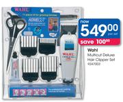 Wahl Multicut Deluxe Hair Clipper Set-Per set