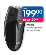 Philips Battery Operated Shaver