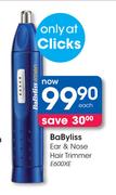 Babyliss Ear & Nose Hair Trimmer