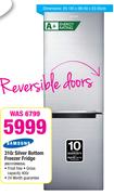 Samsung 310Ltr Silver Bottom Freezer Fridge RB31FSRNDSA