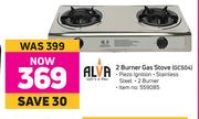Alva 2 Burner Gas Stove GCS04