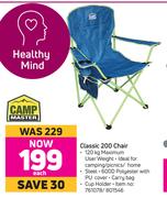 Campmaster Classic 200 Chair-Each