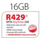 Apple iPhone 5S 16GB-MTN Any Time 200