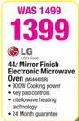 LG 44L Mirror Finish Electronic Microwave Oven MS4440SR