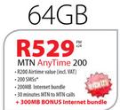 iPhone 5S 64GB-ON MTN Any Time 200