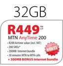 iPhone 5 32GB-ON MTN Any Time 200