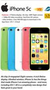 iPhone 5C 16GB-ON MTN Any Time 100