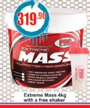 Extreme Mass 4kg With A Free Shaker