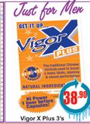 Vigor X Plus 3's