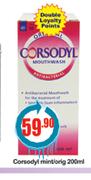 Corsodyl Mintlorig 200ml