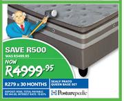 Posturepedic Sealy Prato Queen Base Set