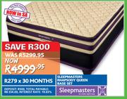 Sleepmasters Rhapsody Queen Base Set
