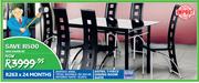 Design Plus Astril 7-Piece Dining Room Suite