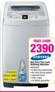 Samsung 9kg Grey Top Load Washing Machine WA90G9PIP