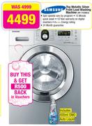 Samsung 7kg Metallic Silver Front Load Washing Machine WF1702WEU
