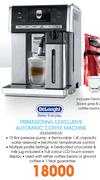 Delonghi Primadonna S Exclusive Automatic Coffee Machine ESAM6900.M